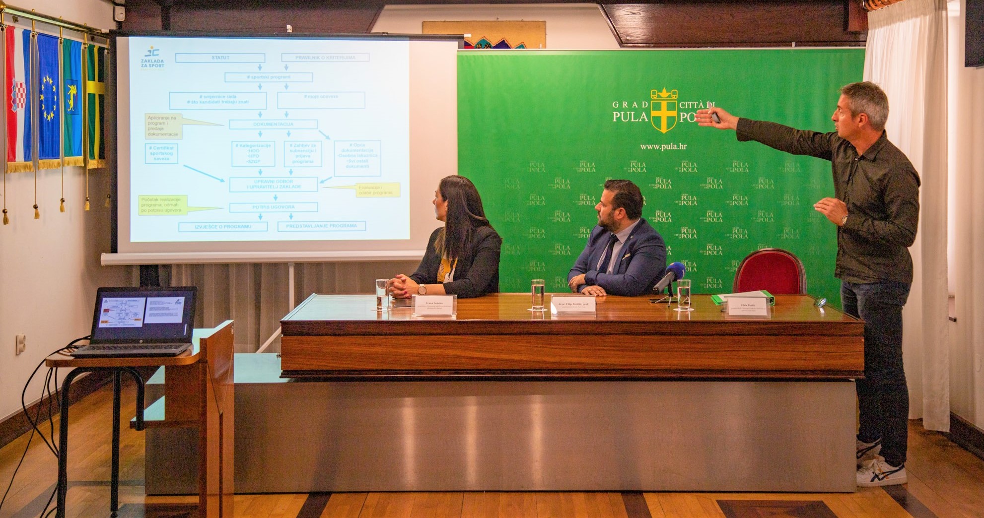 PULA Najavljena objava Javnog poziva za dodjelu novčanih sredstava Zaklade za sport